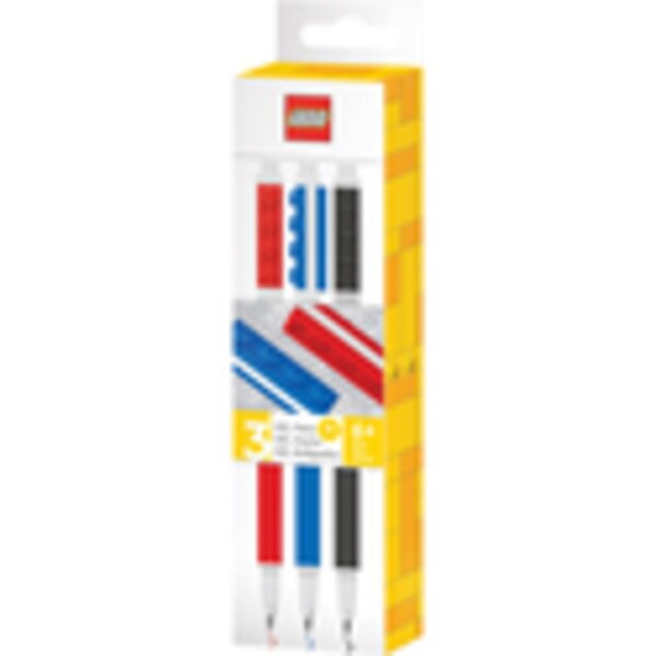 LEGO Gel Pens Asst 3Pk BP